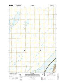 Morristown OE W New York Current topographic map, 1:24000 scale, 7.5 X 7.5 Minute, Year 2016