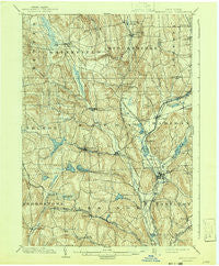 Morrisville New York Historical topographic map, 1:62500 scale, 15 X 15 Minute, Year 1902