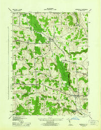 Morrisville New York Historical topographic map, 1:31680 scale, 7.5 X 7.5 Minute, Year 1944