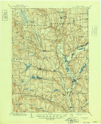 Morrisville New York Historical topographic map, 1:62500 scale, 15 X 15 Minute, Year 1902