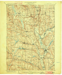 Morrisville New York Historical topographic map, 1:62500 scale, 15 X 15 Minute, Year 1902
