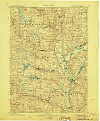 Morrisville New York Historical topographic map, 1:62500 scale, 15 X 15 Minute, Year 1902