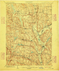 Morrisville New York Historical topographic map, 1:62500 scale, 15 X 15 Minute, Year 1902