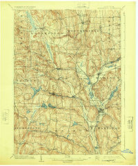 Morrisville New York Historical topographic map, 1:62500 scale, 15 X 15 Minute, Year 1902