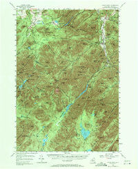 Mount Marcy New York Historical topographic map, 1:62500 scale, 15 X 15 Minute, Year 1953