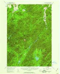 Mount Marcy New York Historical topographic map, 1:62500 scale, 15 X 15 Minute, Year 1953