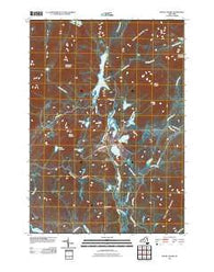 Mount Adams New York Historical topographic map, 1:24000 scale, 7.5 X 7.5 Minute, Year 2010