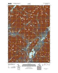 Mount Marcy New York Historical topographic map, 1:24000 scale, 7.5 X 7.5 Minute, Year 2010