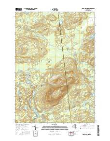 Mount Matumbla New York Current topographic map, 1:24000 scale, 7.5 X 7.5 Minute, Year 2016
