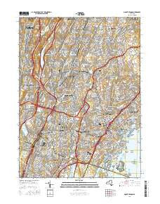 Mount Vernon New York Current topographic map, 1:24000 scale, 7.5 X 7.5 Minute, Year 2016