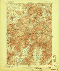 Mt. Marcy New York Historical topographic map, 1:62500 scale, 15 X 15 Minute, Year 1902