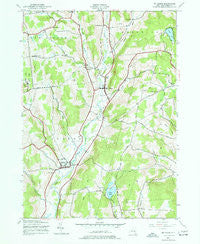 Mt Vision New York Historical topographic map, 1:24000 scale, 7.5 X 7.5 Minute, Year 1943