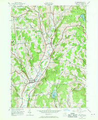 Mt Vision New York Historical topographic map, 1:24000 scale, 7.5 X 7.5 Minute, Year 1943