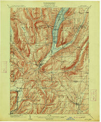 Naples New York Historical topographic map, 1:62500 scale, 15 X 15 Minute, Year 1913