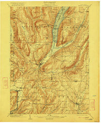 Naples New York Historical topographic map, 1:62500 scale, 15 X 15 Minute, Year 1903
