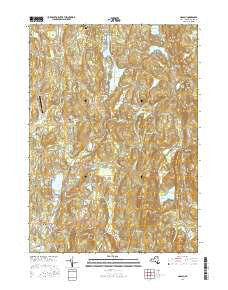 Nassau New York Current topographic map, 1:24000 scale, 7.5 X 7.5 Minute, Year 2016