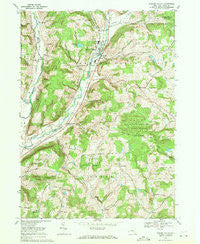 Newark Valley New York Historical topographic map, 1:24000 scale, 7.5 X 7.5 Minute, Year 1969