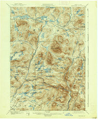 Newcomb New York Historical topographic map, 1:62500 scale, 15 X 15 Minute, Year 1901