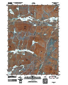 Newcomb New York Historical topographic map, 1:24000 scale, 7.5 X 7.5 Minute, Year 2010