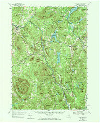 North Creek New York Historical topographic map, 1:62500 scale, 15 X 15 Minute, Year 1958