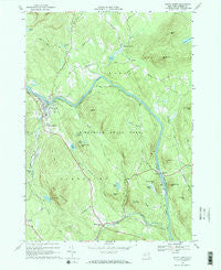 North Creek New York Historical topographic map, 1:24000 scale, 7.5 X 7.5 Minute, Year 1968