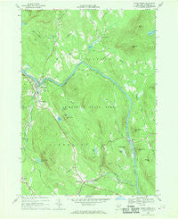 North Creek New York Historical topographic map, 1:24000 scale, 7.5 X 7.5 Minute, Year 1968