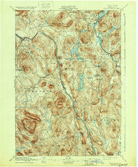 North Creek New York Historical topographic map, 1:62500 scale, 15 X 15 Minute, Year 1897