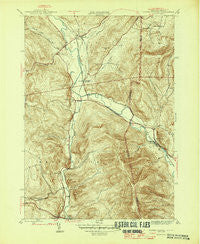 North Pownal Vermont Historical topographic map, 1:31680 scale, 7.5 X 7.5 Minute, Year 1946