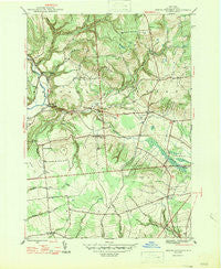 North Western New York Historical topographic map, 1:31680 scale, 7.5 X 7.5 Minute, Year 1947