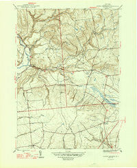 North Western New York Historical topographic map, 1:31680 scale, 7.5 X 7.5 Minute, Year 1947