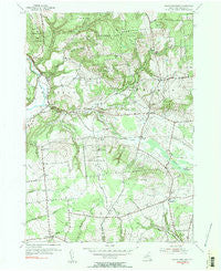 North Western New York Historical topographic map, 1:24000 scale, 7.5 X 7.5 Minute, Year 1955