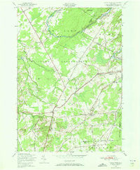 North Wilna New York Historical topographic map, 1:24000 scale, 7.5 X 7.5 Minute, Year 1949