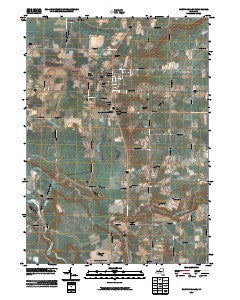North Collins New York Historical topographic map, 1:24000 scale, 7.5 X 7.5 Minute, Year 2010