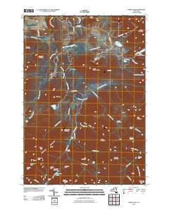 North Elba New York Historical topographic map, 1:24000 scale, 7.5 X 7.5 Minute, Year 2010