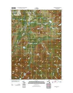 North Elba New York Historical topographic map, 1:24000 scale, 7.5 X 7.5 Minute, Year 2013
