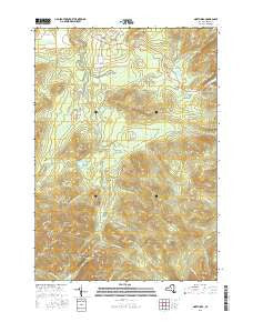 North Elba New York Current topographic map, 1:24000 scale, 7.5 X 7.5 Minute, Year 2016