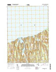 North Wolcott New York Current topographic map, 1:24000 scale, 7.5 X 7.5 Minute, Year 2016