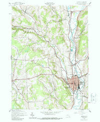 Norwich New York Historical topographic map, 1:24000 scale, 7.5 X 7.5 Minute, Year 1943