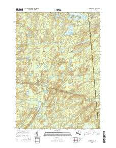 Number Four New York Current topographic map, 1:24000 scale, 7.5 X 7.5 Minute, Year 2016