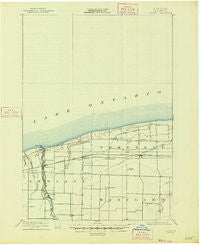 Olcott New York Historical topographic map, 1:62500 scale, 15 X 15 Minute, Year 1897