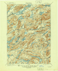 Old Forge New York Historical topographic map, 1:62500 scale, 15 X 15 Minute, Year 1901