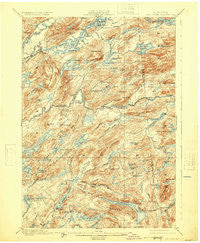 Old Forge New York Historical topographic map, 1:62500 scale, 15 X 15 Minute, Year 1901