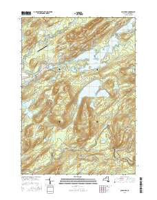 Old Forge New York Current topographic map, 1:24000 scale, 7.5 X 7.5 Minute, Year 2016