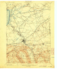 Oneida New York Historical topographic map, 1:62500 scale, 15 X 15 Minute, Year 1902