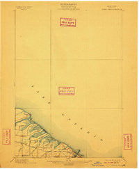 Ontario Beach New York Historical topographic map, 1:62500 scale, 15 X 15 Minute, Year 1899
