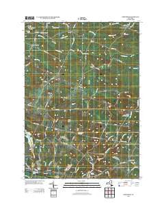 Oppenheim New York Historical topographic map, 1:24000 scale, 7.5 X 7.5 Minute, Year 2013