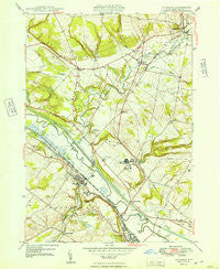 Oriskany New York Historical topographic map, 1:24000 scale, 7.5 X 7.5 Minute, Year 1949