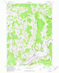 Otego New York Historical topographic map, 1:24000 scale, 7.5 X 7.5 Minute, Year 1943