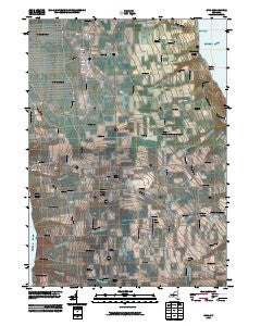 Ovid New York Historical topographic map, 1:24000 scale, 7.5 X 7.5 Minute, Year 2010
