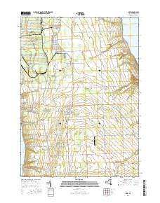 Ovid New York Current topographic map, 1:24000 scale, 7.5 X 7.5 Minute, Year 2016